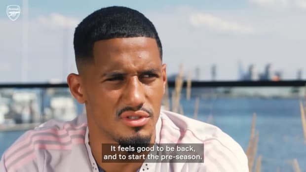 William Saliba: 'Last season was good, but I want more'